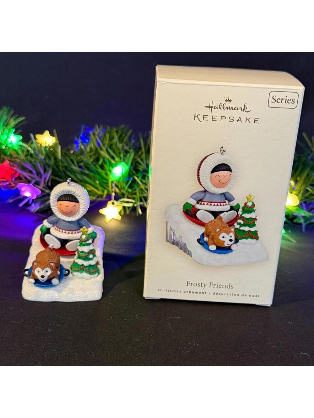 Frosty Friends - Sledding - #29 in the Series - Hallmark Keepsake